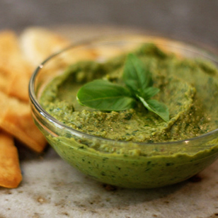 Dried Basil Pesto, Appetizers & Meals: Southern Flavoring Company, Inc.